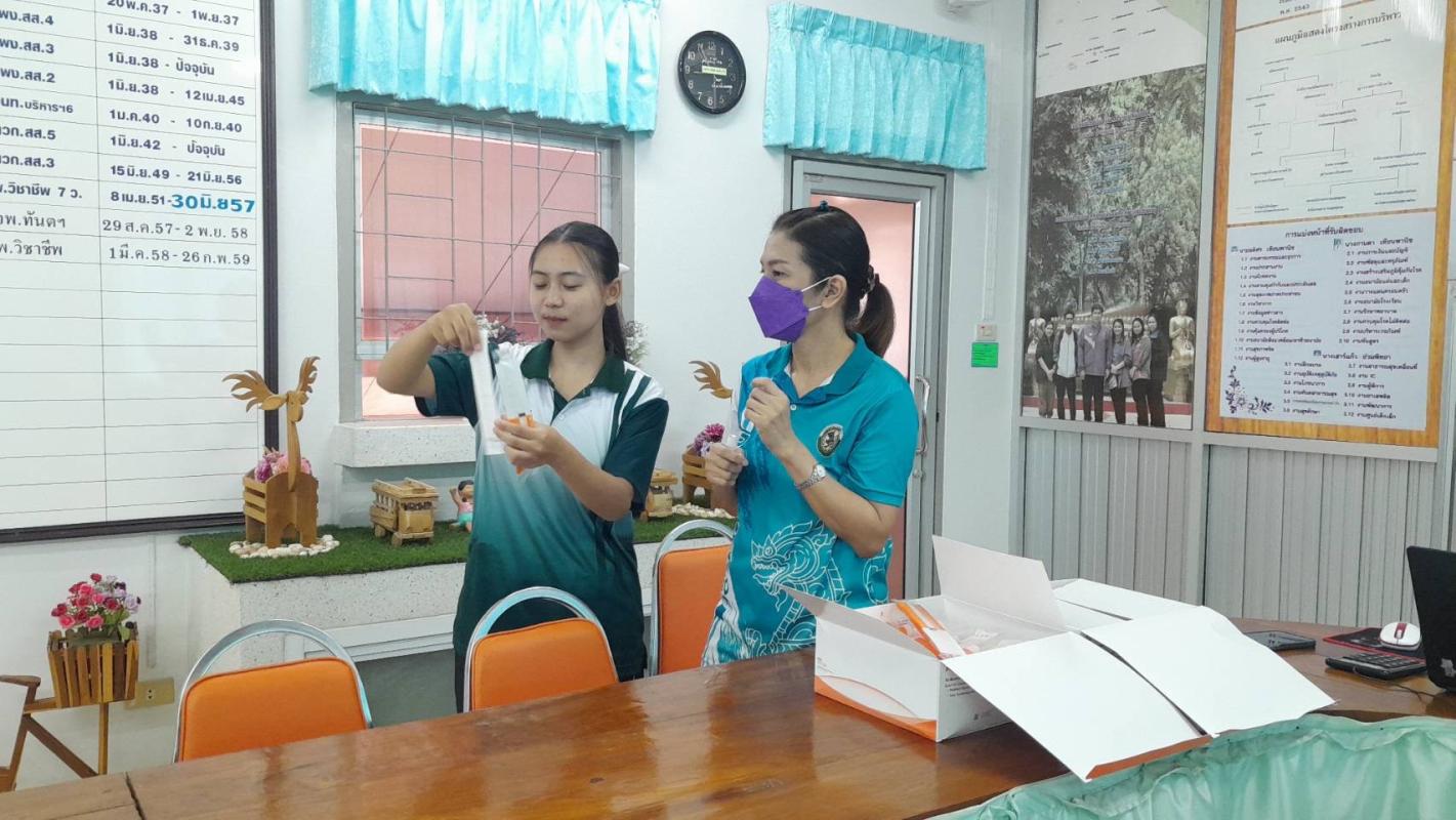 15/3/66 รพ.สต.บ้านสันป่าไร่ รณรงค์ตรวจคัดกรองมะเร็งปากมดลูก ด้วยวิธี HPV self sampling ระหว่างวันที่ 13-16 มีนาคม 2566 (วันที่สาม มีผู้มารับบริการ เพิ่มอีก 11 ราย รวมเป็น 67 ราย)