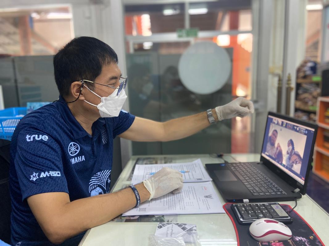 21/4/66 จนท.รพ.สต.บ้านสันป่าไร่เข้าร่วมอบรมโครงการพัฒนาเครือข่ายวิทยาศาสตร์การแพทย์ชุมชนผ่านทางระบบออนไลน์Application Zoom จัดโดยศูนย์วิทยาศาสตร์การแพทย์ที่ 2 พิษณุโลก