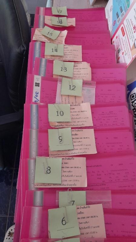 25/4/66 ช่วงบ่าย รพ.สต.บ้านสันป่าไร่ ร่วมกับทีม รพ.แม่ระมาด จ่ายยา , พบแพทย์ , นับจำนวนยา และ ทบทวนความเข้าใจการทานยาก่อนกลับบ้าน ในผู้ป่วยโรคเบาหวานที่รับยาที่ รพ.สต.บ้านสันป่าไร่