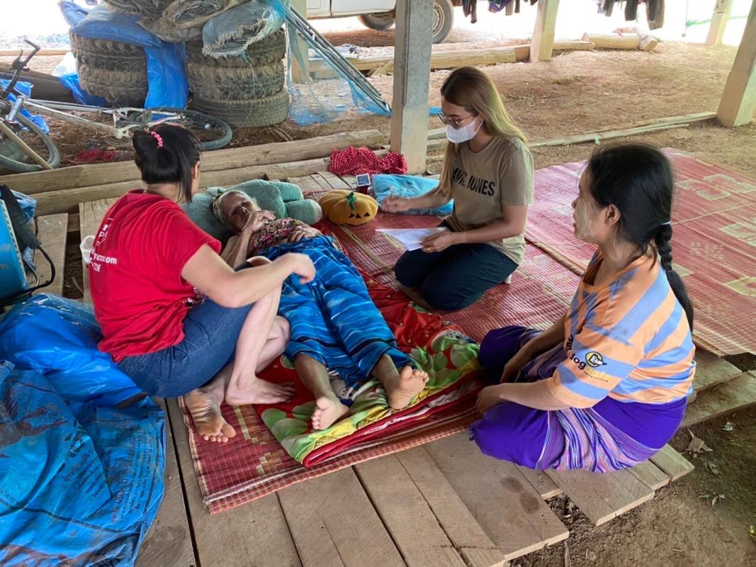 25/4/2566 จนท.ทันตาภิบาล รพ.สต.บ้านสันป่าไร่ร่วมกับกลุ่มงานทันตกรรม รพ.แม่ระมาด