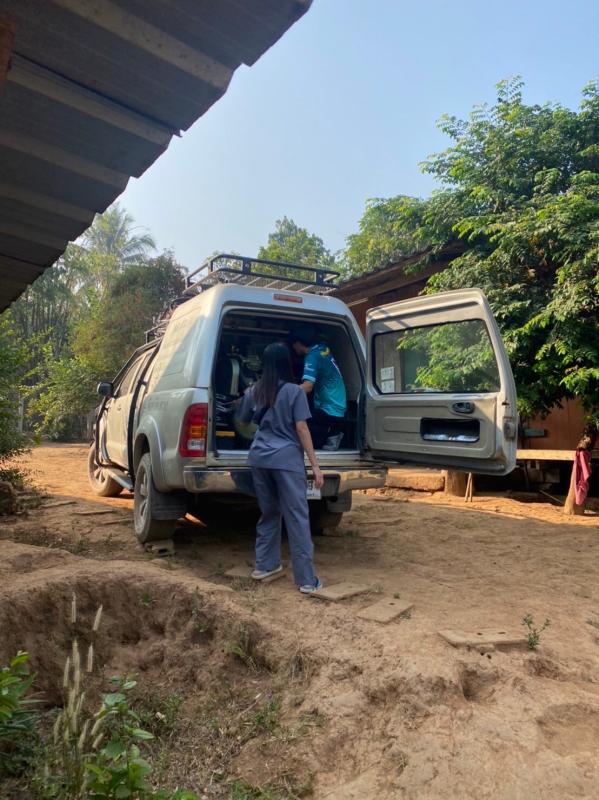 25/4/2566 จนท.ทันตาภิบาล รพ.สต.บ้านสันป่าไร่ร่วมกับกลุ่มงานทันตกรรม รพ.แม่ระมาด