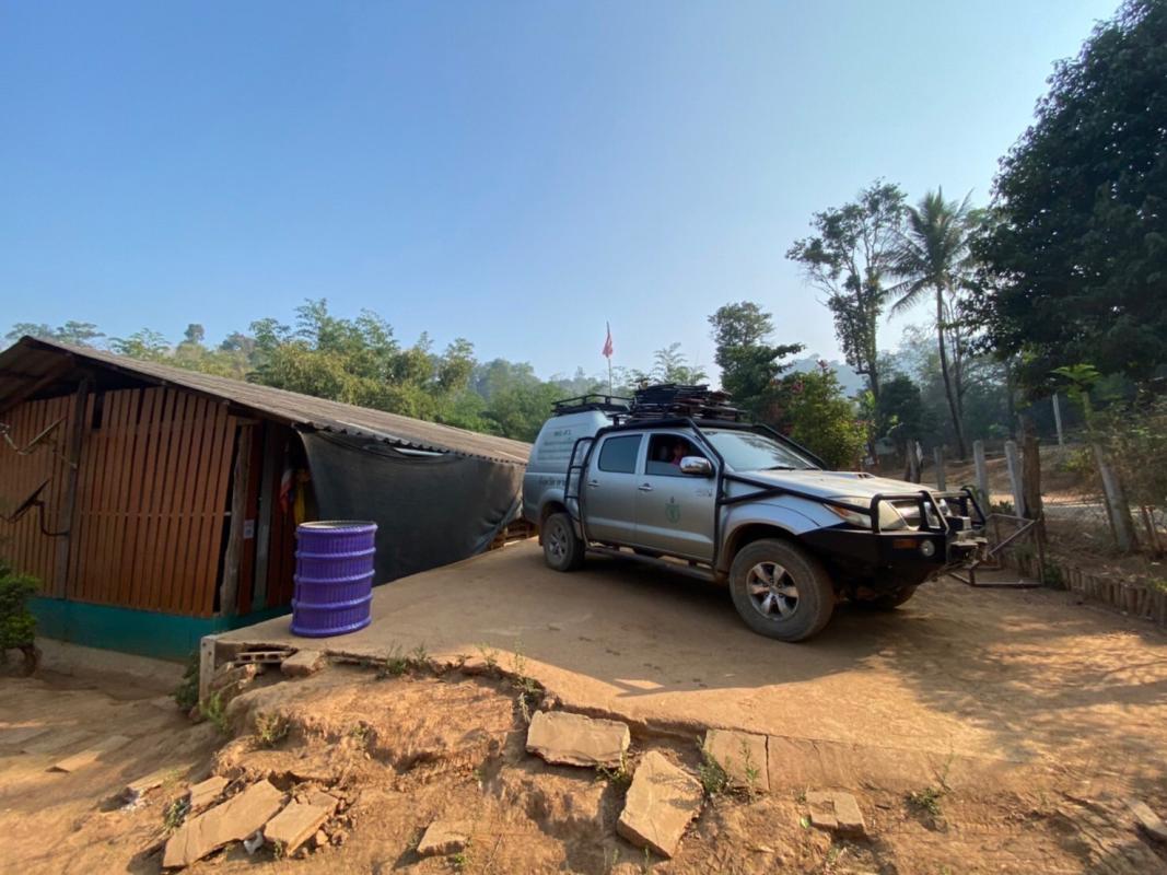 25/4/2566 จนท.ทันตาภิบาล รพ.สต.บ้านสันป่าไร่ร่วมกับกลุ่มงานทันตกรรม รพ.แม่ระมาด