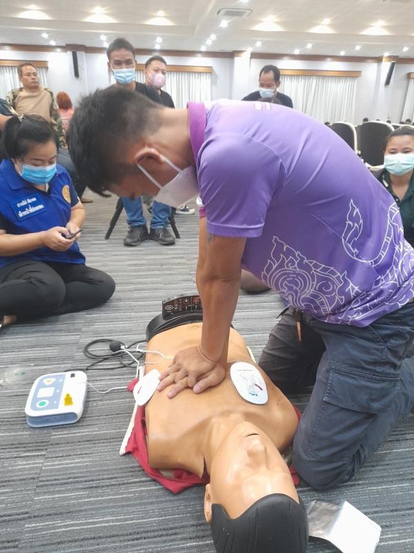 วันที่10 พฤษภาคม 2566 จนท.รพ.สต.บ้านสันป่าไร่ เข้าร่วมอบรมโครงการอบรมเชิงปฏิบัติการเพื่อฟื้นฟูความรู้ทักษะบุคลากร และซ้อมแผนรับอุบัติเหตุหมู่ เครือข่ายอำเภอแม่ระมาด จังหวัดตาก ปีงบประมาณ 2566 ณ อาคาร ปฐมภูมิชั้น 5 โรงพยาบาลแม่ระมาด