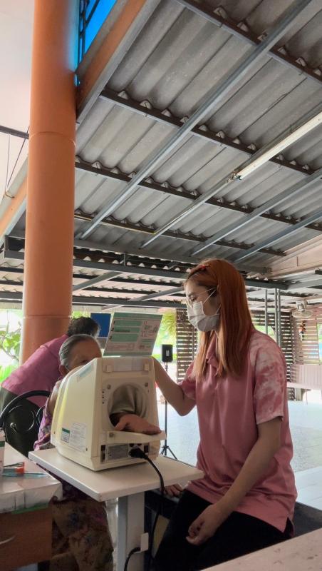 16/5/66 รพ.สต.บ้านสันป่าไร่ วัดความดันโลหิต,เจาะเลือด,ชั่งน้ำหนัก,วัดรอบเอว,ทำAuthenยืนยันตัวตน ผู้ป่วยโรคความดันโลหิตสูง(กลุ่ม2/3) ที่รับยาที่ รพ.สต.บ้านสันป่าไร่ จำนวน 52 ราย