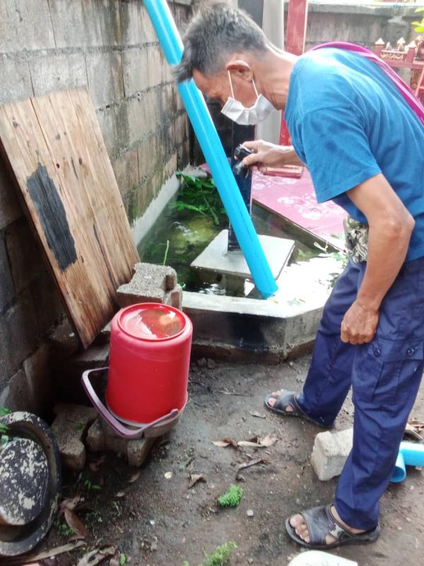 18/5/66 รพ.สต.บ้านสันป่าไร่ร่วมกับอาสาสมัครสาธารณสุขในเขตรับผิดชอบ 3 หมู่บ้าน รณรงค์สำรวจและทำลายแหล่งเพาะพันธ์ลูกน้ำยุงลาย ครั้งที่ 2 ประจำเดือนพฤษภาคม 2566