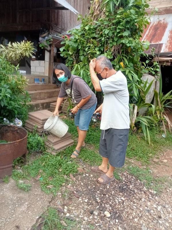 18/5/66 รพ.สต.บ้านสันป่าไร่ร่วมกับอาสาสมัครสาธารณสุขในเขตรับผิดชอบ 3 หมู่บ้าน รณรงค์สำรวจและทำลายแหล่งเพาะพันธ์ลูกน้ำยุงลาย ครั้งที่ 2 ประจำเดือนพฤษภาคม 2566