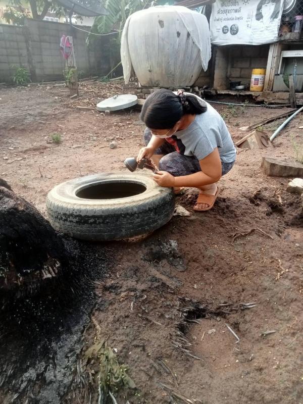 18/5/66 รพ.สต.บ้านสันป่าไร่ร่วมกับอาสาสมัครสาธารณสุขในเขตรับผิดชอบ 3 หมู่บ้าน รณรงค์สำรวจและทำลายแหล่งเพาะพันธ์ลูกน้ำยุงลาย ครั้งที่ 2 ประจำเดือนพฤษภาคม 2566