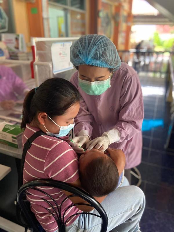 14/6/66 รพ.สต.บ้านสันป่าไร่ ให้บริการฉีดวัคซีน , เคลือบฟลูออไรด์ , เจาะเลือดตรวจ hct , จ่ายยา para syr และ ferrous syr เด็ก อายุ 0-5 ปี จำนวน 28 ราย