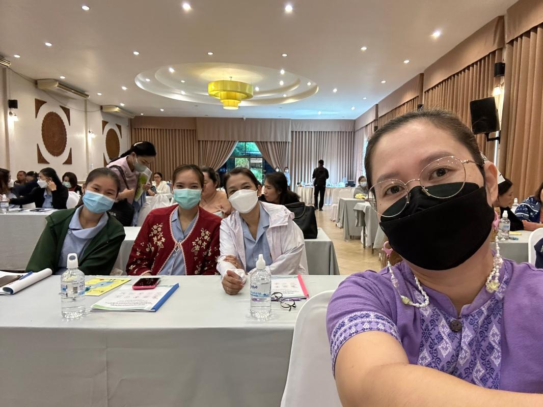 19-20 มิ.ย.66 จนท.รพ.สต.บ้านสันป่าไร่ (ผรช.งาน NCD) เข้าร่วมอบรมโครงการพัฒนาศักยภาพการป้องกันโรคไม่ติดต่อ จังหวัดตาก ณ โรงแรมวัฒนาวิลเลจรีสอร์ท อำเภอแม่สอด