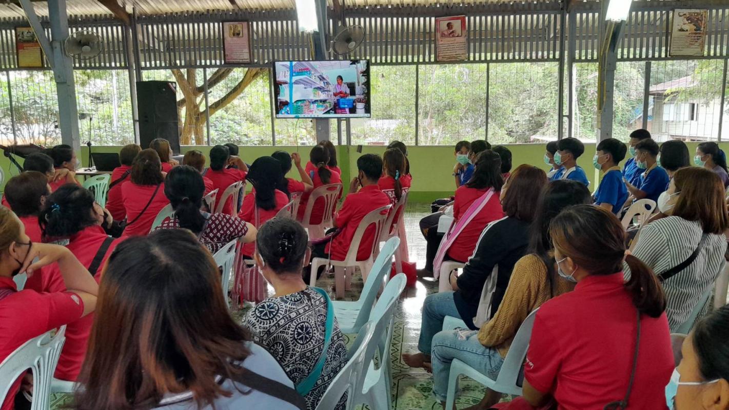 29/6/66 จนท.รพ.สต.บ้านสันป่าไร่ร่วมกับเครือข่ายคนต่อชีวิต จัดอบรมให้ความรู้แก่ผู้นำชุมชนและเครือข่ายในโครงการป้องกันและแก้ไขปัญหาการฆ่าตัวตายในกลุ่มผู้สูงอายุชาวเขาเผ่ากระเหรี่ยงพร้อมทั้งเยี่ยมบ้านกลุ่มเสี่ยงที่มีพฤติกรรมจะฆ่าตัวตาย