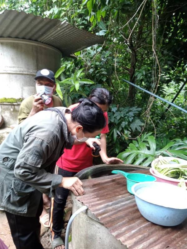 10/7/66 จนท.รพ.สต.บ้านสันป่าไร่ ร่วมกับอสม.ม.2บ้านตีนธาตุ ควบคุมโรคไข้เลือดออก รอบแรกเคส นส.ชนิดา เจนชลธี เคสผู้ป่วยอำเภอแม่สอดกลับมารักษาที่รพ.แม่ระมาด
