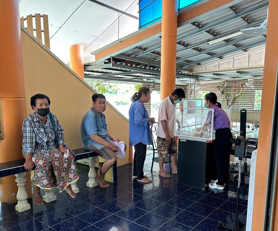 25/7/66 รพ.สต.บ้านสันป่าไร่ ให้บริการจ่ายยาผู้ป่วยโรคไม่ติดต่อ กลุ่ม 1 (โรคเบาหวาน) ที่รับยาที่ รพ.สต.บ้านสันป่าไร่ จำนวน 21 ราย