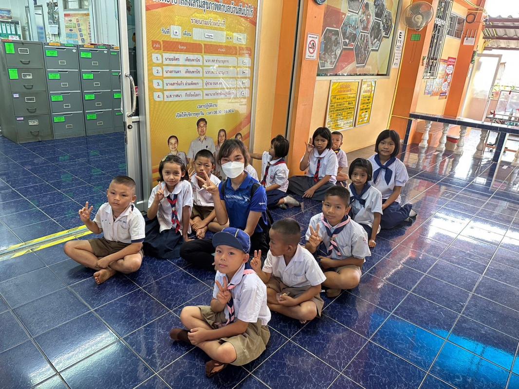 26/7/66 รพ.สต.บ้านสันป่าไร่ ให้บริการ ฉีดวัคซีนนักเรียน ชั้น ป.1 ที่ไม่มีประวัติหรือมีประวัติการได้รับวัคซีนไม่ครบตามเกณฑ์มาตรฐานงานสร้างเสริมภูมิคุ้มกันโรค จำนวน 5 โรงเรียนในเขตรับผิดชอบ รวม 31 คน