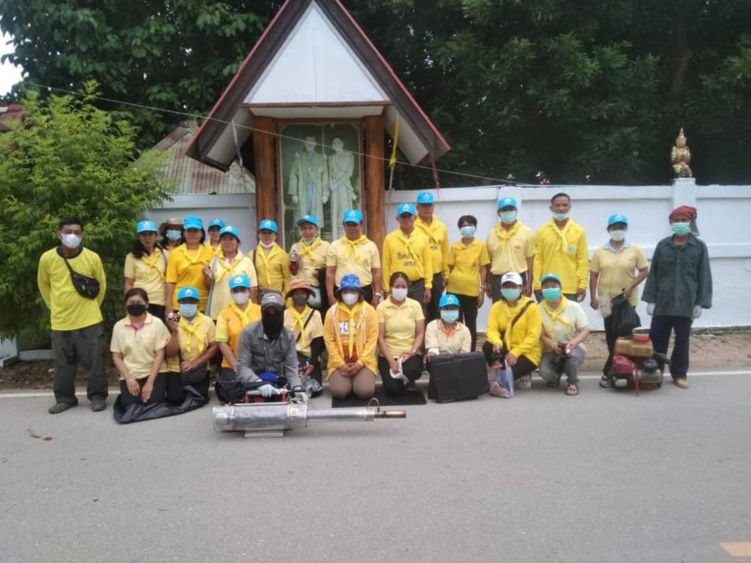 28/7/66 จนท.รพ.สต.บ้านสันป่าไร่ร่วมกับผู้นำชุมชน อสม. ,ประชาชนและชาวต่างชาติในพื้นที่หมู่ที่ 5 บ้านสันป่าไร่ รวมทั้งส่วนราชการในพื้นที่ ( อบต.พระธาตุและตชด.) จัดกิจกรรมจิตอาสา ป้องกันโรคไข้เลือดออก เนื่องในวันเฉลิมพระชนมพรรษา พระบาทสมเด็จพระเจ้าอยู่หัว รั