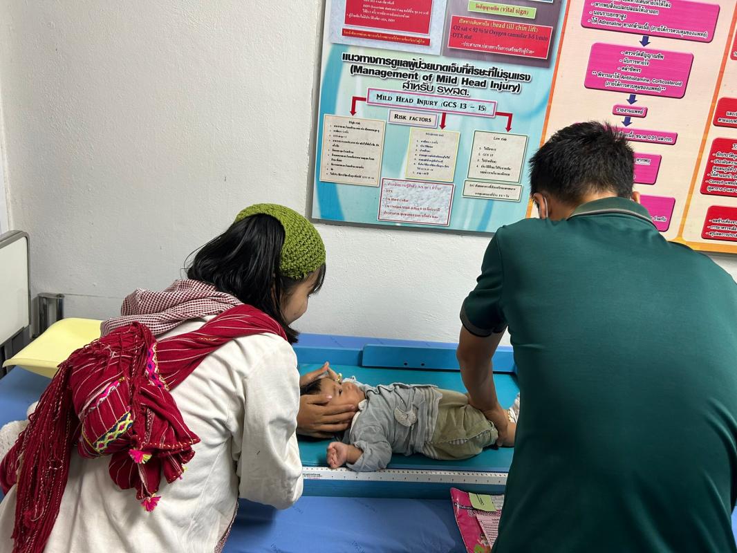 9866 รพ.สต.บ้านสันป่าไร่ ให้บริการฉีดวัคซีนเด็ก อายุ 0-5 ปี จำนวน 23 คน และตรวจสุขภาพช่องปาก , เคลือบฟลูออไรด์ , เจาะเลือดตรวจ Hct , จ่ายยา para syr และ ferrous syr