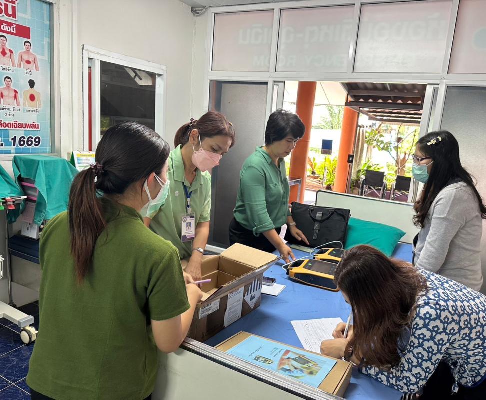 16 ส.ค.66 รพ.สต.บ้านสันป่าไร่ รับการตรวจครุภัณฑ์ทางการแพทย์ที่ได้รับจัดสรรจากงบเงินกู้โควิด จากทีม สตง.