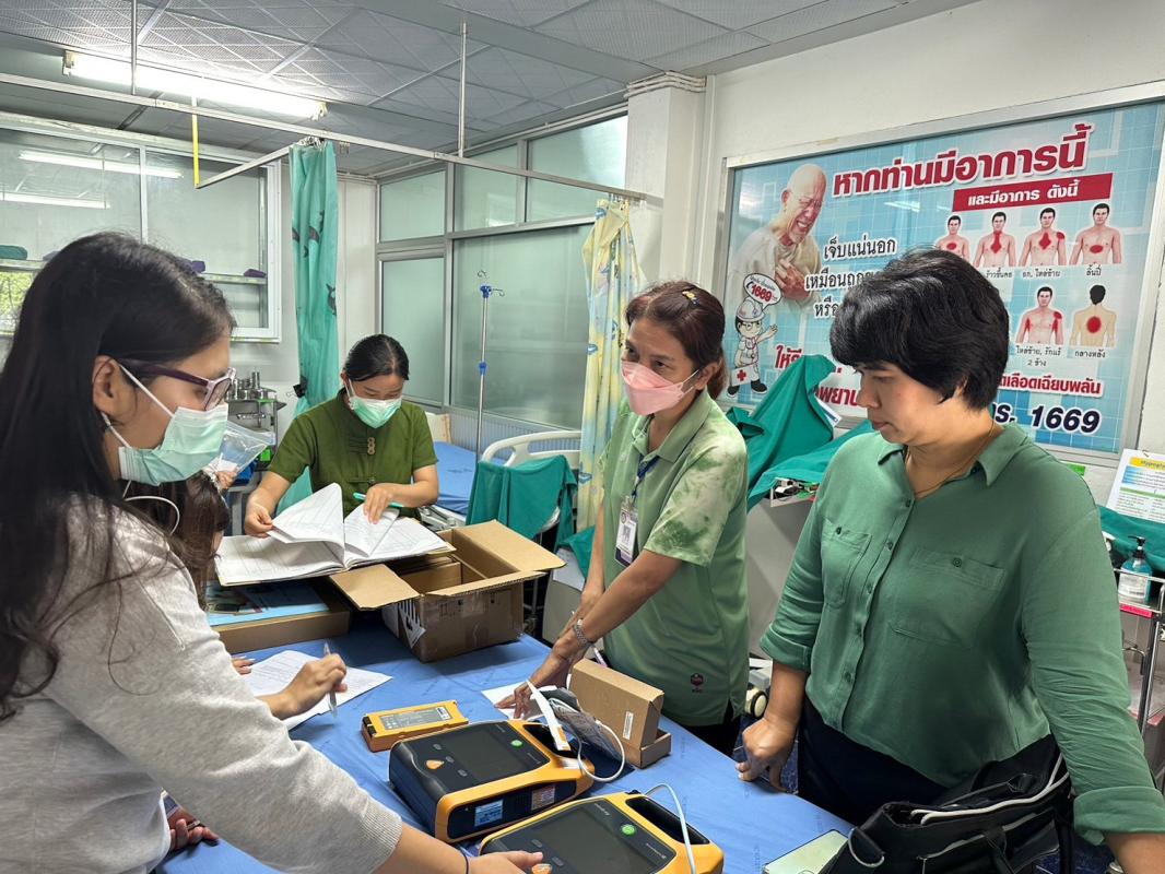 16 ส.ค.66 รพ.สต.บ้านสันป่าไร่ รับการตรวจครุภัณฑ์ทางการแพทย์ที่ได้รับจัดสรรจากงบเงินกู้โควิด จากทีม สตง.