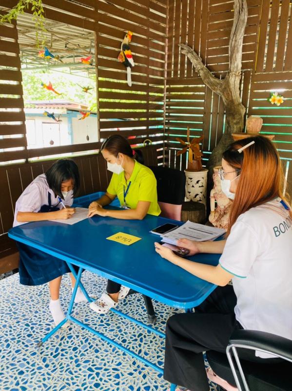 6966 รพ.สต.บ้านสันป่าไร่ ฉีดวัคซีน HPV(ป้องกันโรคมะเร็งปากมดลูก)นักเรียนหญิง ชั้น ป.5 ถึง ม.3 จำนวน 7 ร.ร. รวมทั้งหมด 74 ราย