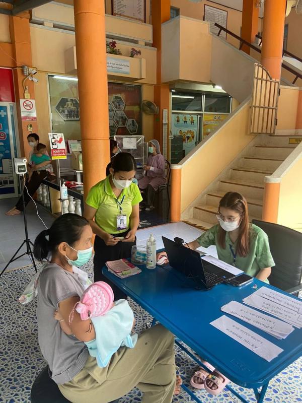 13/9/66 รพ.สต.บ้านสันป่าไร่ ให้บริการฉีดวัคซีน,ตรวจสุขภาพช่องปาก,เคลือบฟลูออไรด์,เจาะเลือดตรวจhct,จ่ายยาpara syrและferrous syr เด็กอายุ 0-5ปี จำนวน 34 ราย