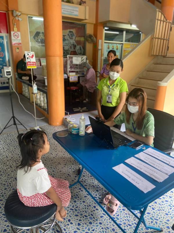 13/9/66 รพ.สต.บ้านสันป่าไร่ ให้บริการฉีดวัคซีน,ตรวจสุขภาพช่องปาก,เคลือบฟลูออไรด์,เจาะเลือดตรวจhct,จ่ายยาpara syrและferrous syr เด็กอายุ 0-5ปี จำนวน 34 ราย