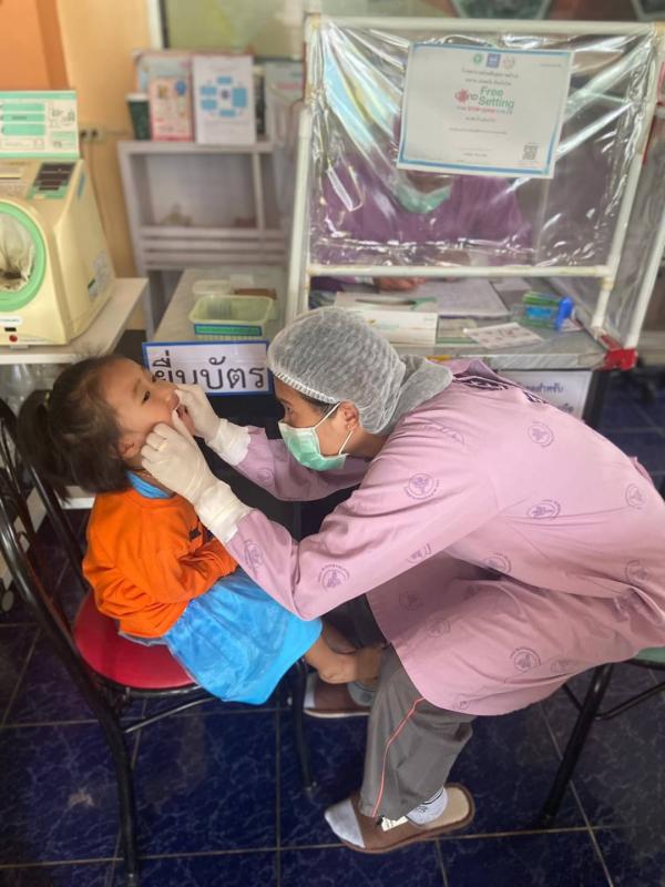 13/9/66 รพ.สต.บ้านสันป่าไร่ ให้บริการฉีดวัคซีน,ตรวจสุขภาพช่องปาก,เคลือบฟลูออไรด์,เจาะเลือดตรวจhct,จ่ายยาpara syrและferrous syr เด็กอายุ 0-5ปี จำนวน 34 ราย