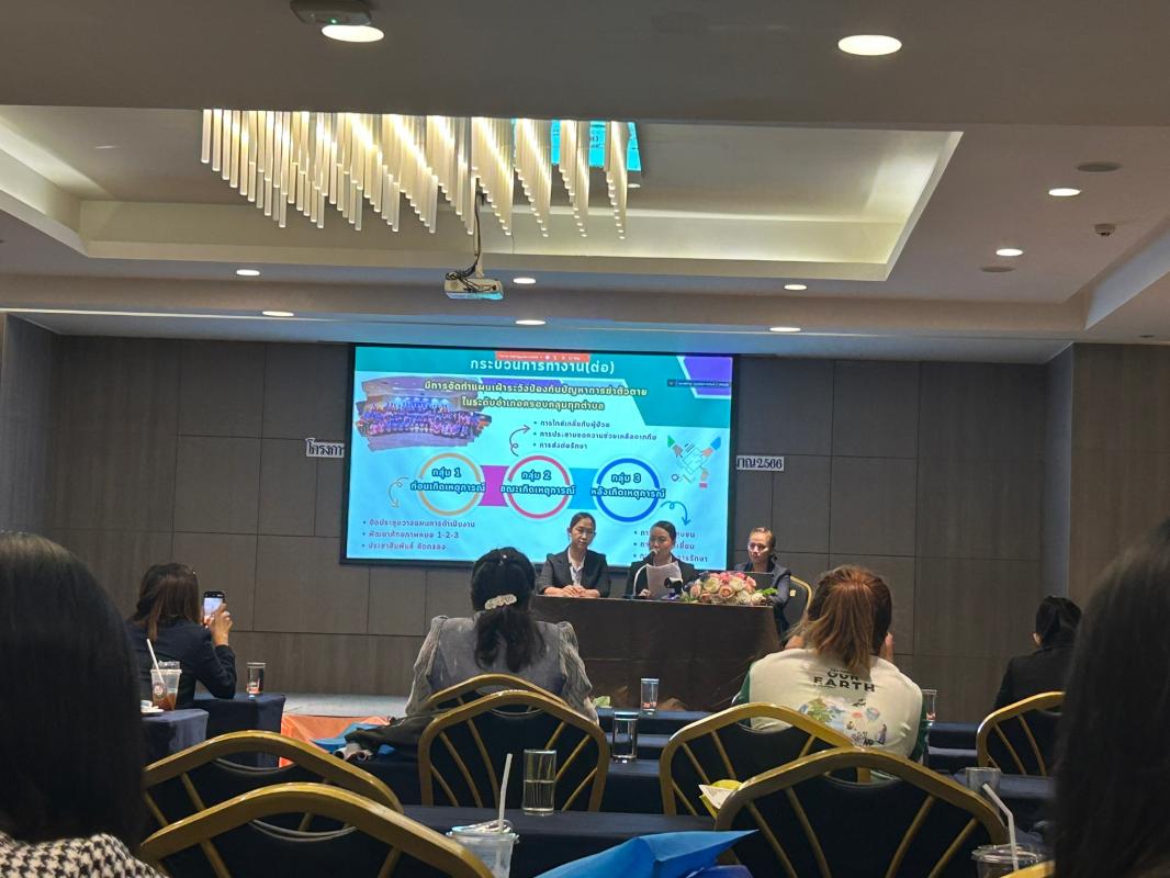 15 ก.ย.66 รพ.สต.บ้านสันป่าไร่ เข้าร่วมนำเสนอผลงานโครงการสัมมนาแลกเปลี่ยนการดำเนินงานสุขภาพจิตฯ เขตสุขภาพที่ 2 ณ โรงแรมท็อปแลนด์ จ.พิษณุโลก