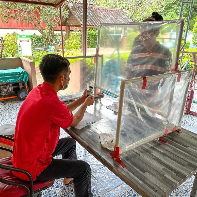 17/10/66 รพ.สต.บ้านสันป่าไร่ วัดความดันโลหิต , เจาะเลือด screening lab , ตรวจ EKG , ตรวจ urine , ยืนยันตัวตน(Authen) ผู้ป่วยโรคเบาหวานที่รับยาที่รพ.สต.จำนวน 22 ราย