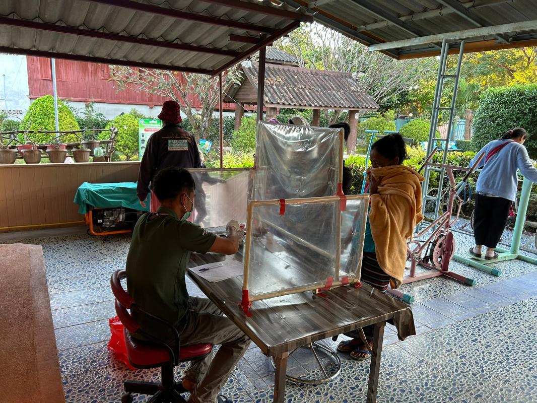 20/12/66 รพ.สต.บ้านสันป่าไร่ เจาะเลือดประจำปี(screening lab) ,ตรวจปัสสาวะ,ตรวจคลื่นไฟฟ้าหัวใจ(EKG),ยืนยันตัวตน(Authen) ผู้ป่วยโรคความดันโลหิตสูง กลุ่ม 3(วันที่2) จำนวน 29 ราย