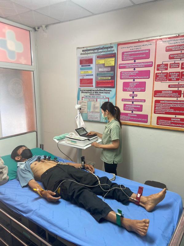 20/12/66 รพ.สต.บ้านสันป่าไร่ เจาะเลือดประจำปี(screening lab) ,ตรวจปัสสาวะ,ตรวจคลื่นไฟฟ้าหัวใจ(EKG),ยืนยันตัวตน(Authen) ผู้ป่วยโรคความดันโลหิตสูง กลุ่ม 3(วันที่2) จำนวน 29 ราย