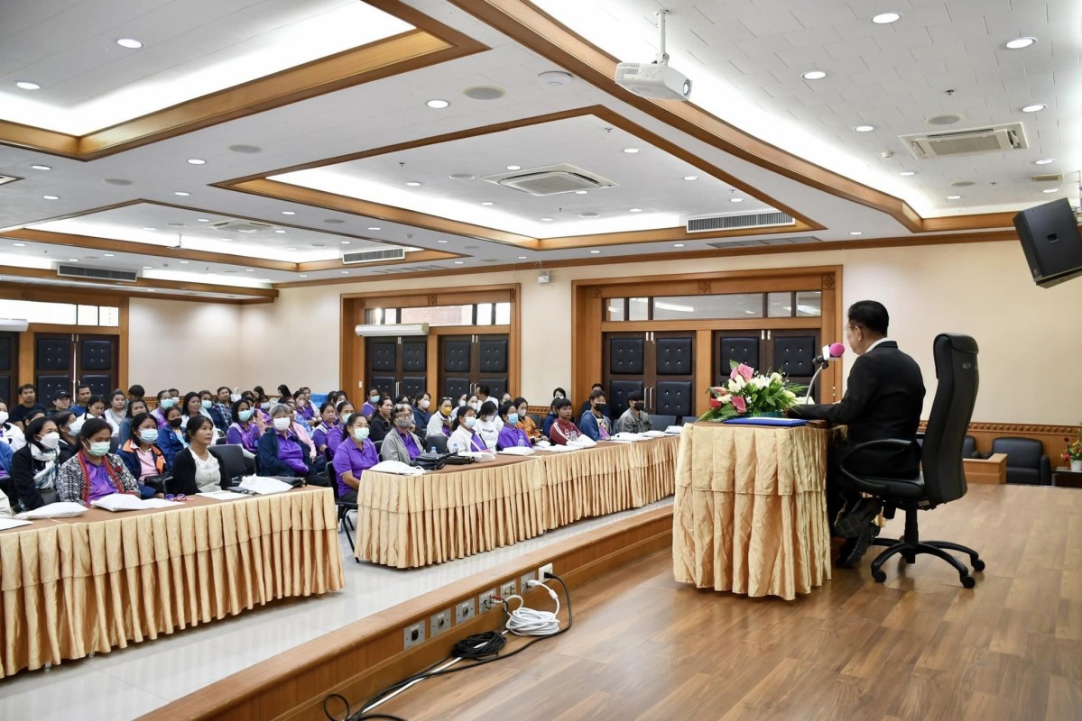 นายกองค์การบริหารส่วนจังหวัดตาก เป็นประธานในพิธีเปิดโครงการสร้างงานสร้างอาชีพ รุ่นที่ 1 ประจำปีงบประมาณ พ.ศ. 2567 