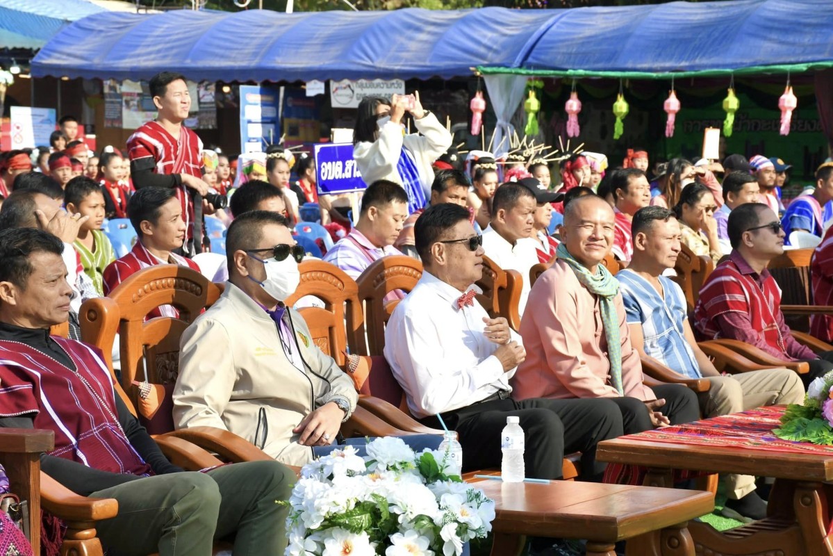 นายกองค์การบริหารส่วนจังหวัดตาก เป็นประธานเปิดงานประเพณีปีใหม่ปกาเกอะญอ อำเภอแม่ระมาด ประจำปี 2567