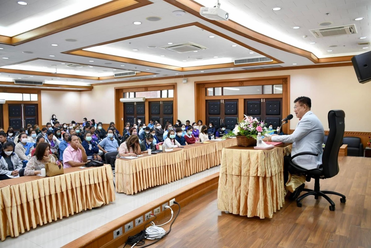 2/2/67 จนท.รพ.สต.บ้านสันป่าไร่ และ อสม.เข้าร่วมอบรม“มหัศจรรย์ 1,000 วันแรกแห่งชีวิต สร้างคน สร้างชีวิต สร้างชาติ” ที่ อบจ.ตาก