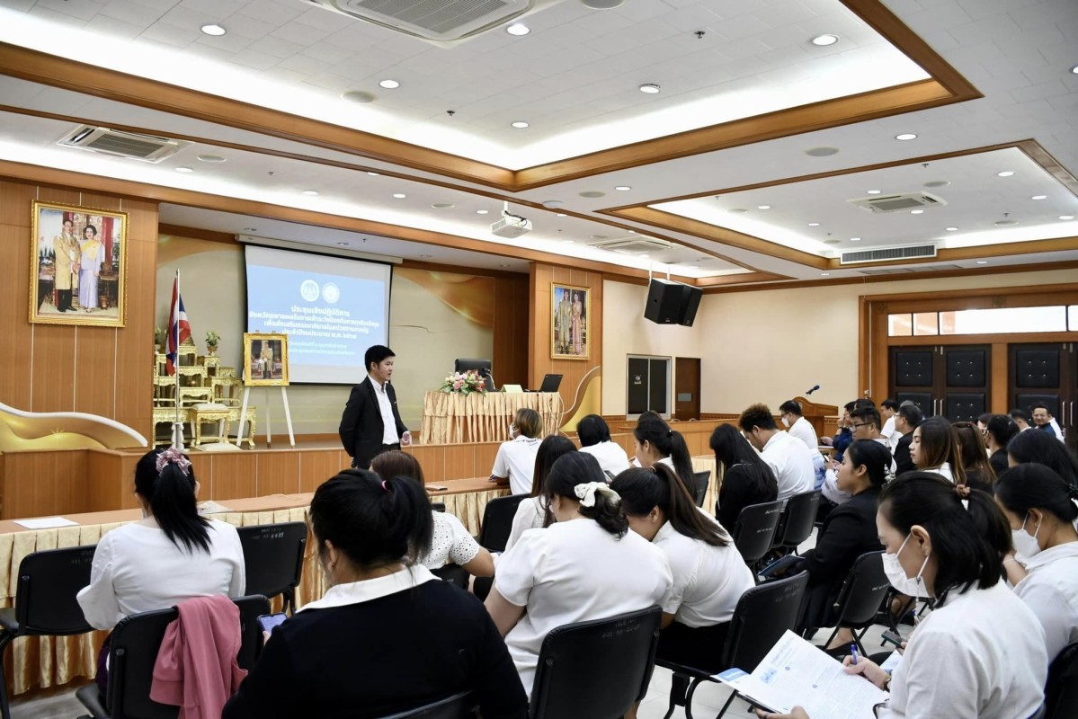 นายกองค์การบริหารส่วนจังหวัดตาก กล่าวต้อนรับคณะจากสำนักงานคณะกรรมการป้องกันและปราบปรามการทุจริตในภาครัฐ OFFICE OF PUBLIC SECTOR ANTI-CORRUPTION COMMISSION (ปปท.เขต 6) 