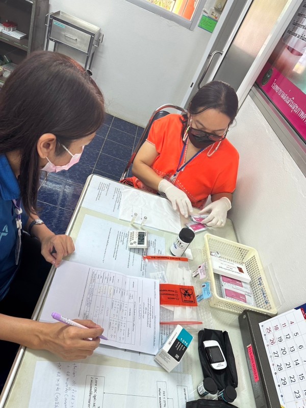 9 ก.พ.2567 รพ.สต.บ้านสันป่าไร่ ทดสอบความชำนาญทางห้องปฏิบัติการหน่วยบริการปฐมภูมิ ครั้งที่ 1/2567 ศูนย์วิทยาศาสตร์การแพทย์ที่ 2 พิษณุโลก พร้อมทั้งบันทึกผลทางเว็ปไซต์กองทดสอบความชำนาญ