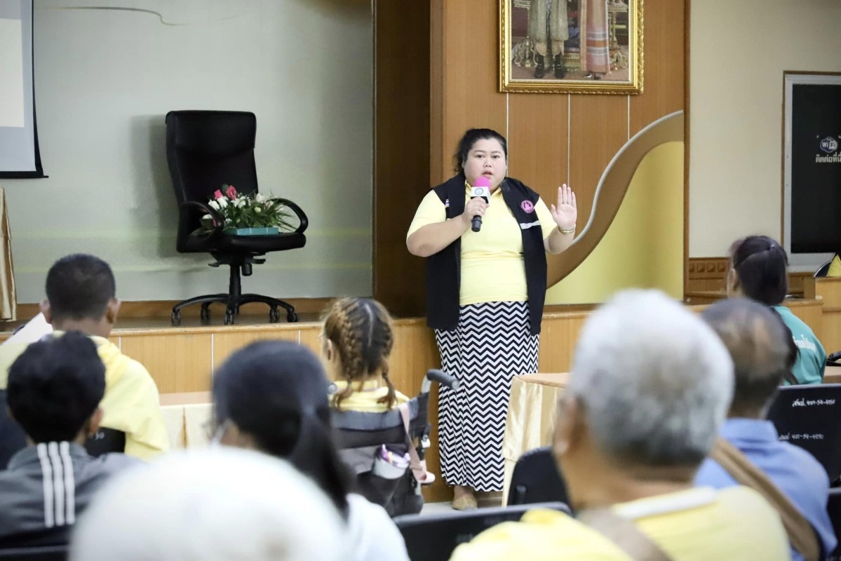 ที่ปรึกษานายกองค์การบริหารส่วนจังหวัดตาก เป็นประธานในพิธีเปิดโครงการขับเคลื่อนเสริมสร้างเครือข่าย/ชมรมคนพิการ ประจำปีงบประมาณ พ.ศ. 2567