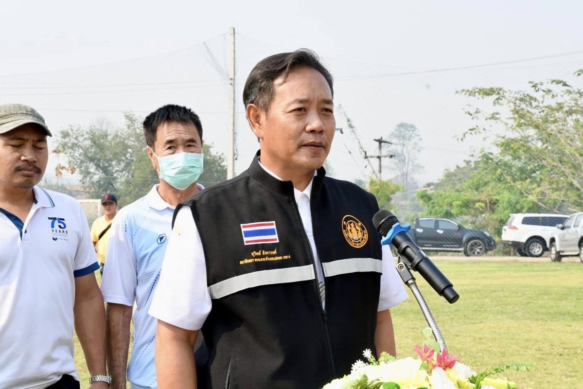 นายกองค์การบริหารส่วนจังหวัดตาก เป็นประธานเปิดโครงการแข่งขันกีฬา อบจ.ตากคัพ ประจำปีงบประมาณ พ.ศ. 2567 (ครั้งที่ 9 ) กีฬาฟุตบอล 7 คน อำเภอแม่สอด