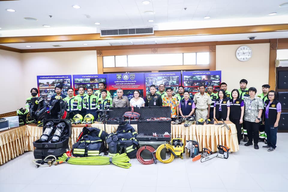  รองนายกองค์การบริหารส่วนจังหวัดตาก เป็นประธานในพิธีเปิดโครงการป้องกันและลดอุบัติเหตุทางถนนในช่วงเทศกาลสงกรานต์ ประจำปีงบประมาณ พ.ศ. 2567