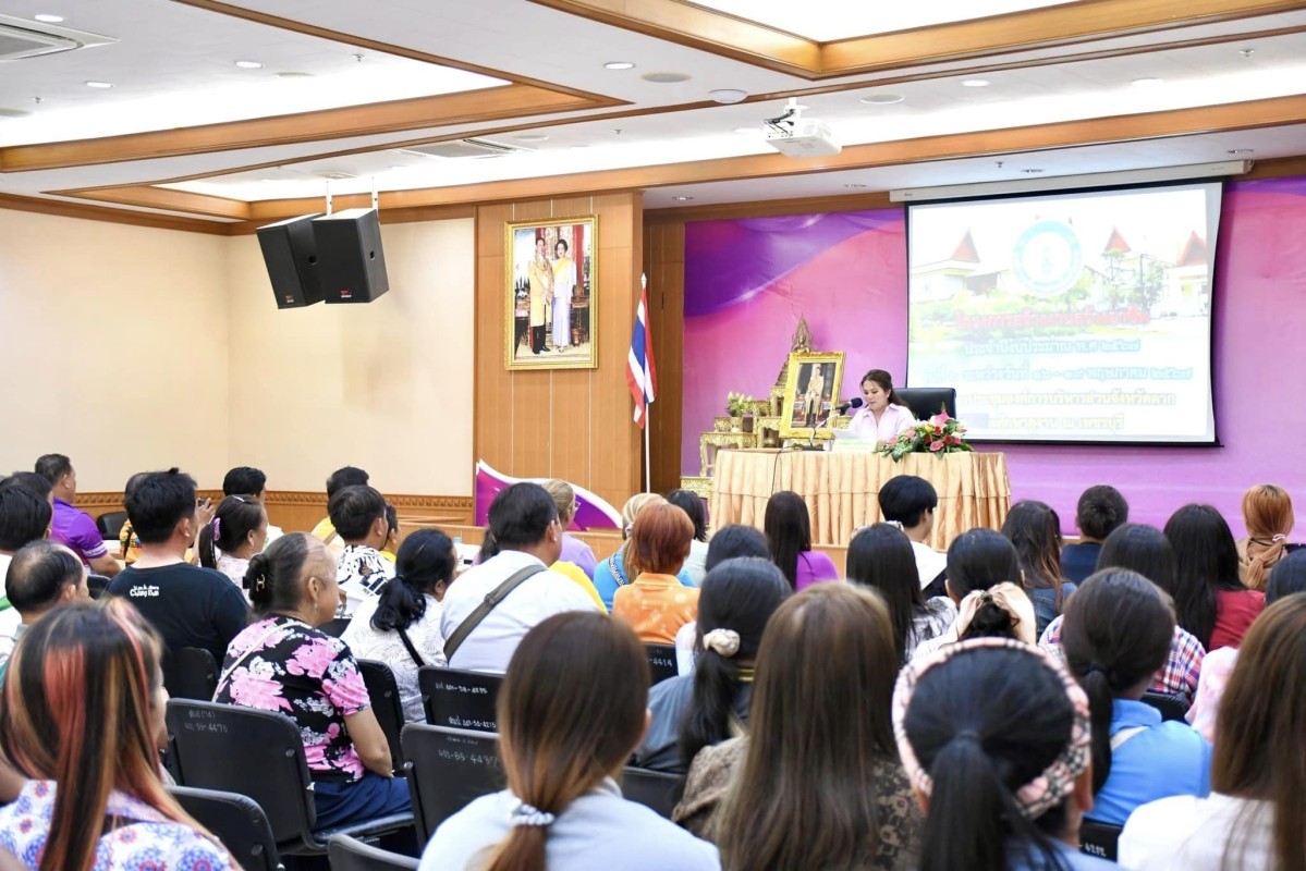 รองนายกองค์การบริหารส่วนจังหวัดตาก เป็นประธานเปิดโครงการสร้างงานสร้างอาชีพ รุ่นที่ 6 ประจำปีงบประมาณ พ.ศ. 2567