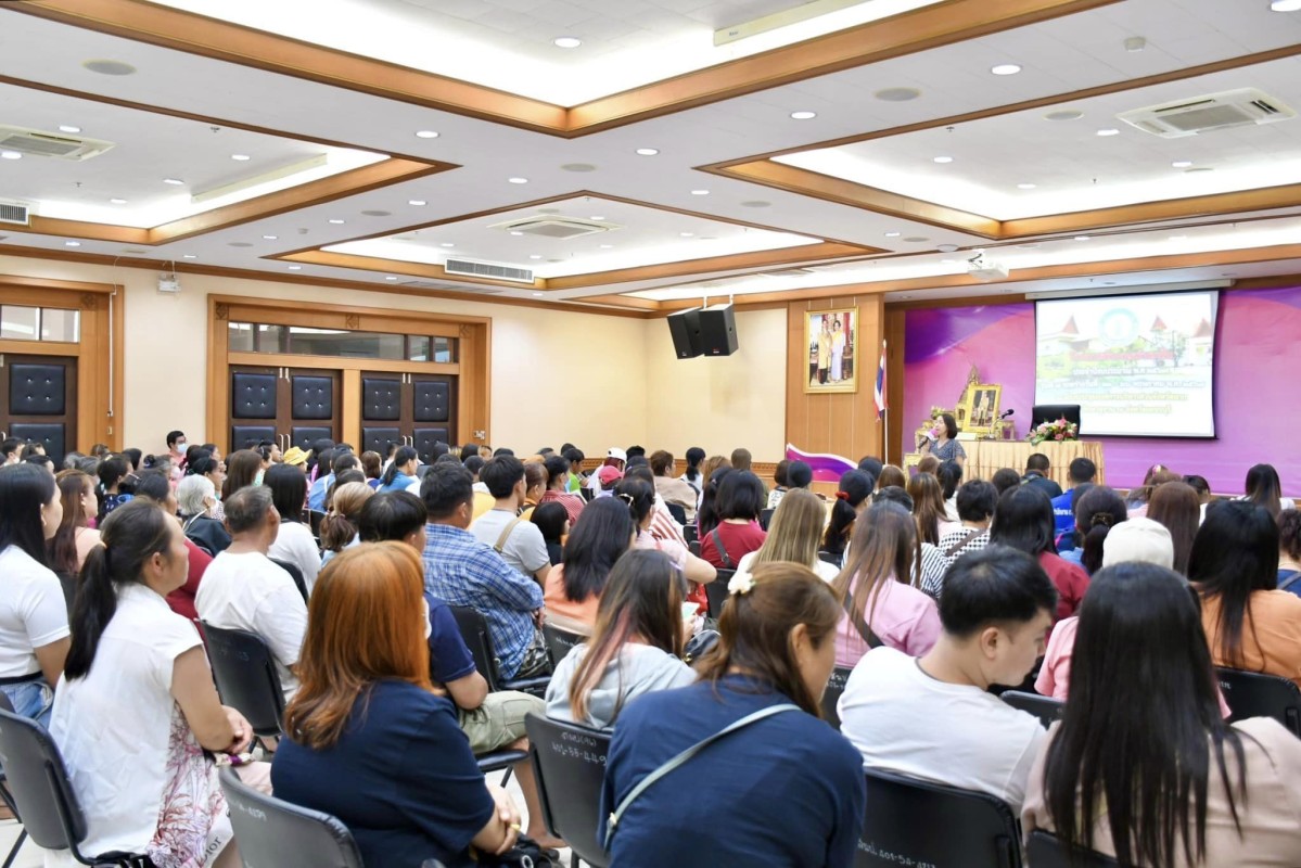 ที่ปรึกษานายกองค์การบริหารส่วนจังหวัดตาก เป็นประธานในพิธีเปิดโครงการสร้างงานสร้างอาชีพ รุ่นที่ 7 ประจำปีงบประมาณ พ.ศ. 2567