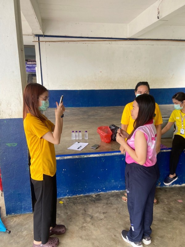 6 มิ.ย.67 รพ.สต.บ้านสันป่าไร่ ฉีดวัคซีนป้องกันโรคมะเร็งปากมดลูก(HPV) เข็มที่ 2 แก่ นักเรียนหญิง อายุ 15-18ปี , ครู , อสม.จำนวน 39 ราย