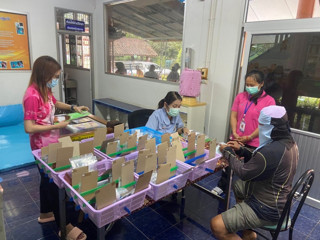 25 มิ.ย.67 รพ.สต.บ้านสันป่าไร่ จ่ายยาให้ผู้ป่วยโรคความดันโลหิตสูง(กลุ่มที่ 3) จำนวน 47 ราย