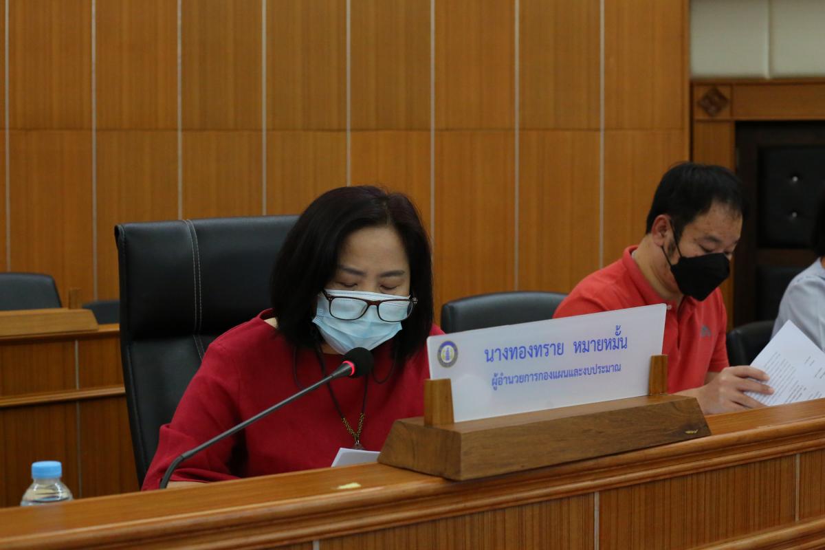 การประชุมคณะกรรมการสนับสนุนการจัดทำแผนพัฒนาองค์การบริหารส่วนจังหวัดตาก ครั้งที่ 3/2564