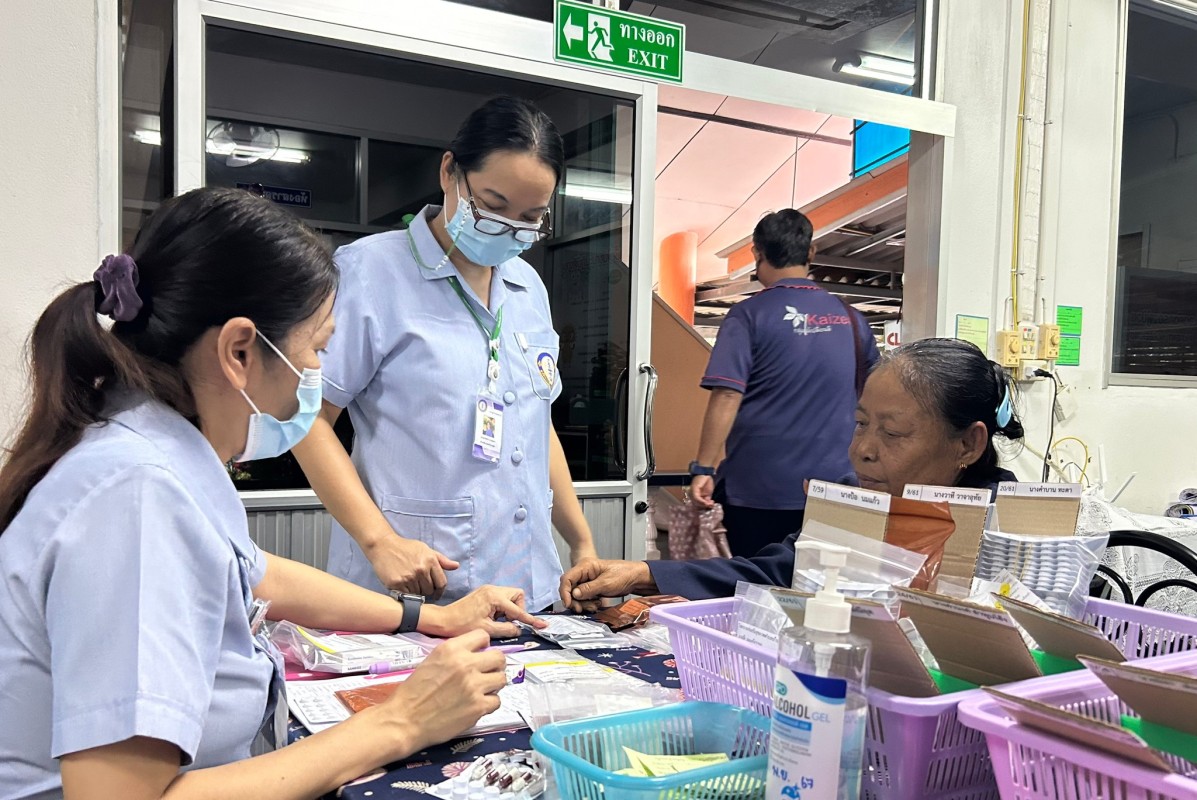 30 ก.ค.67 รพ.สต.บ้านสันป่าไร่ จ่ายยาผู้ป่วยโรคเบาหวาน จำนวน 21 ราย