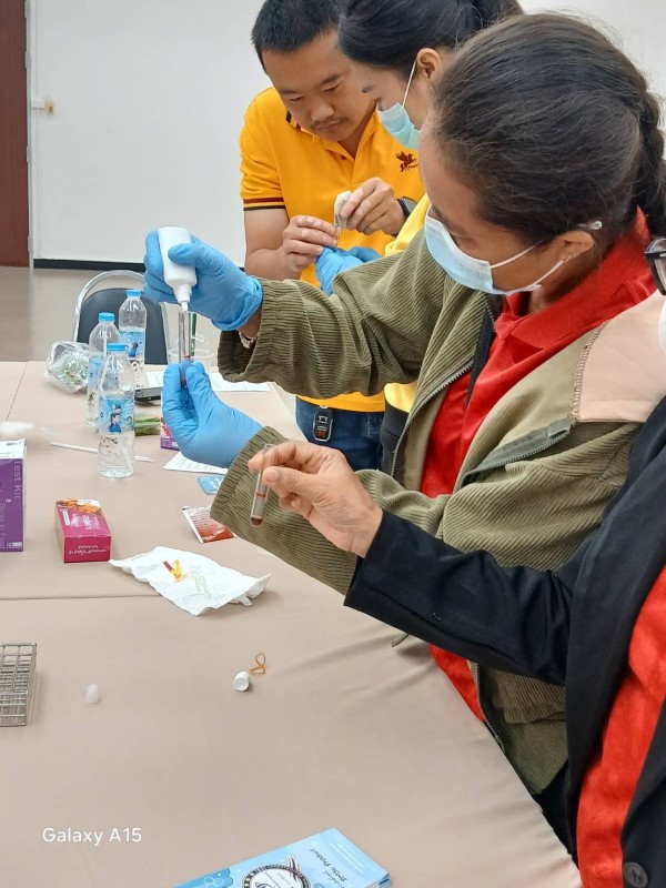 30 ก.ค. 67 จนท.รพ.สต.บ้านสันป่าไร่และอสม.ม2,3และ5 เข้าร่วมอบรมอสม.นักวิทยาศาสตร์การแพทย์ชุมชน ณ รพ.แม่สอด