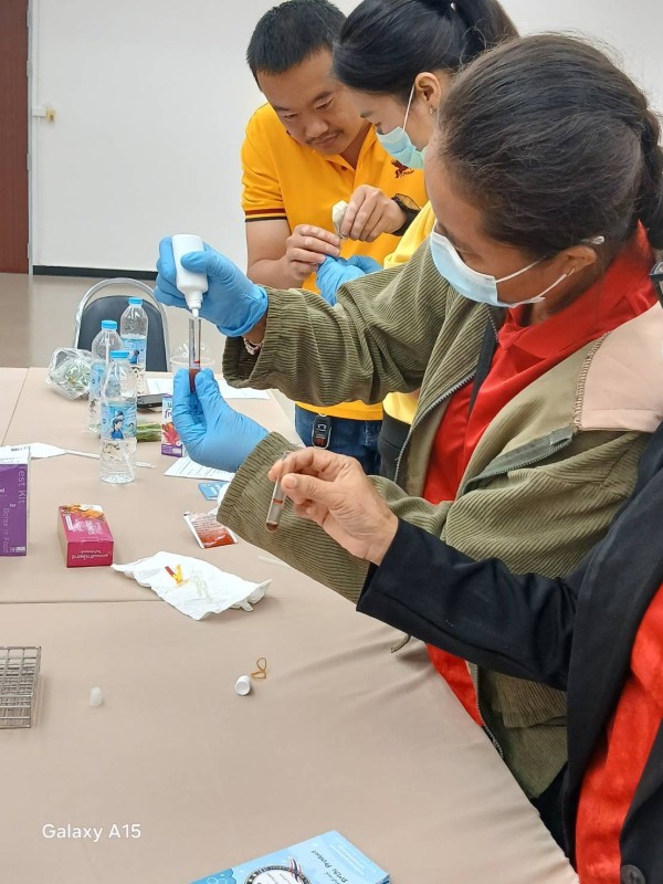 30 ก.ค. 67 จนท.รพ.สต.บ้านสันป่าไร่และอสม.ม2,3และ5 เข้าร่วมอบรมอสม.นักวิทยาศาสตร์การแพทย์ชุมชน ณ รพ.แม่สอด