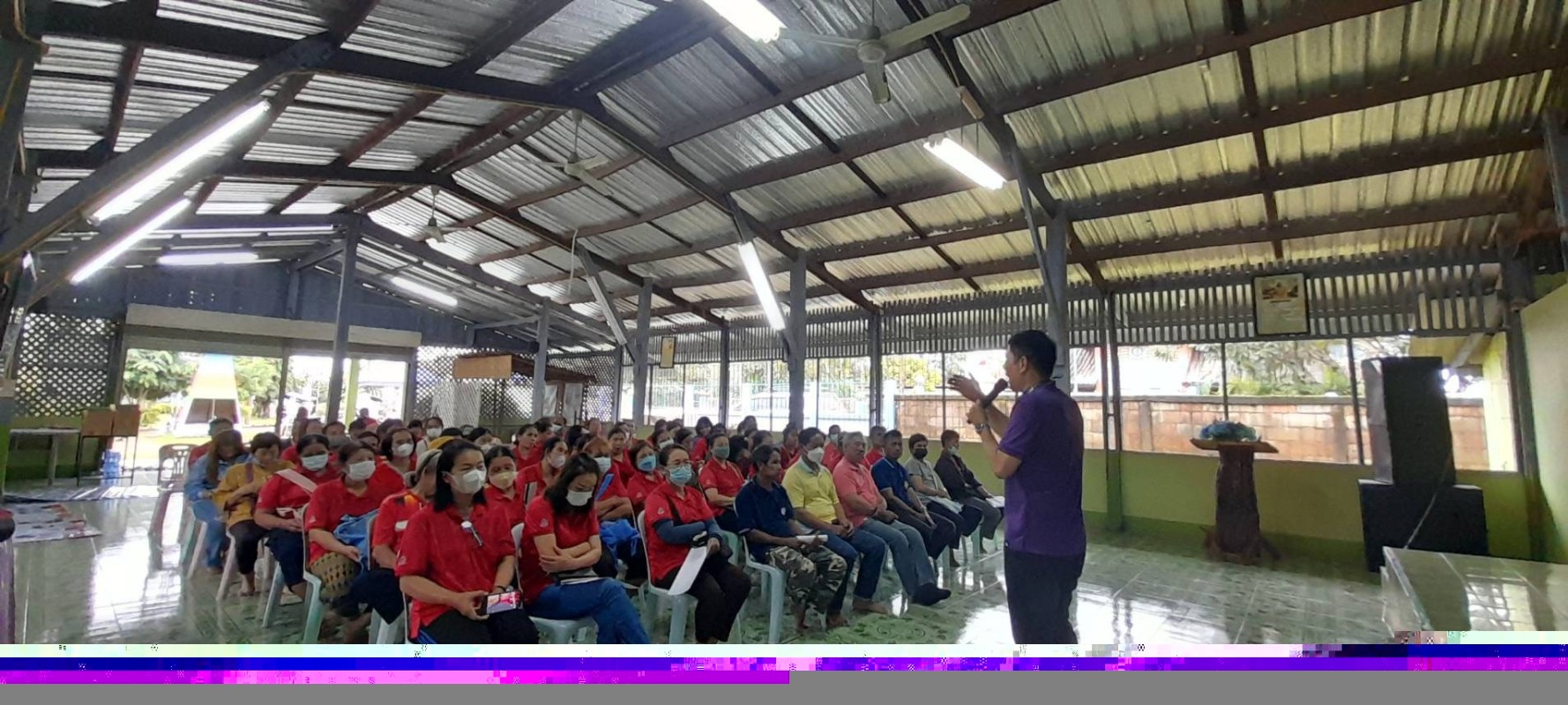 31 ก.ค. 67 รพ.สต.บ้านสันป่าไร่ร่วมกับชมรมคุ้มครองผู้บริโภคตำบลพระธาตุจัดอบรมโครงการชุมชนไอโอดีน มีผู้เข้ารับการอบรม จำนวน 100 คน ณ รร.บ้านสันป่าไร่ โดยได้รับการสนับสนุนงบประมาณจากกองทุนหลักประกันสุขภาพตำบลพระธาตุ