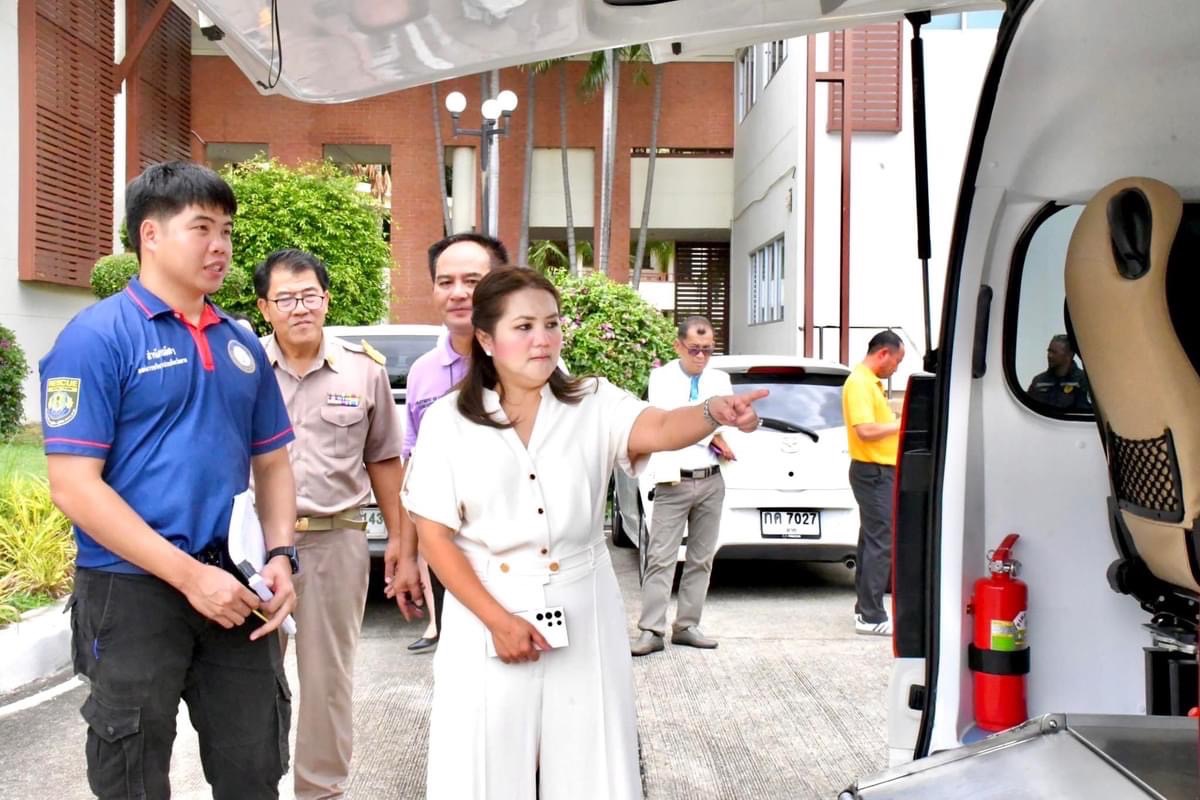 อบจ.ตาก จัดซื้อรถพยาบาล เพื่อเพิ่มศักยภาพการปฏิบัติงานด้านการแพทย์ฉุกเฉิน 