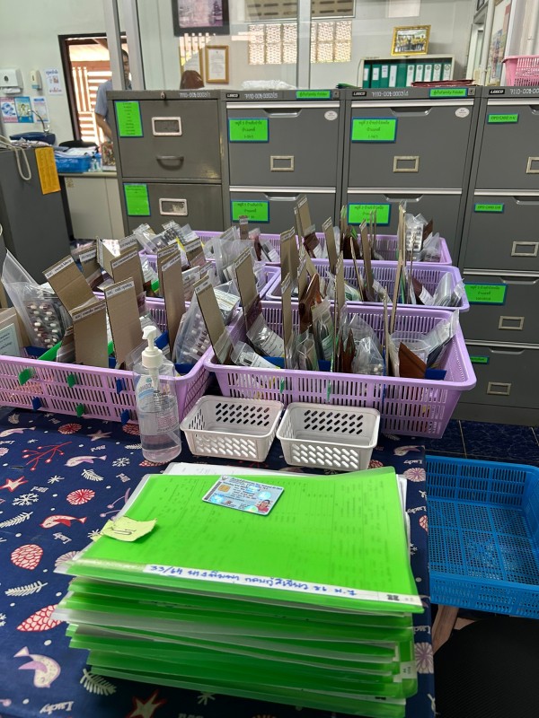 24 ก.ย.67 รพ.สต.บ้านสันป่าไร่ จ่ายยาผู้ป่วยโรคความดันโลหิตสูง กลุ่ม 3 จำนวน 48 ราย พร้อมทบทวนความเข้าใจเรื่องการทานยาและนับจำนวนยา ก่อนผู้ป่วยกลับบ้าน