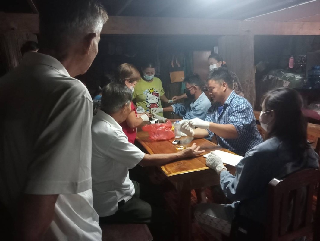 7-9 ตค. 67 อาสาสมัครสาธารณสุข หมู่ที่ 5 บ้านสันป่าไร่ รณรงค์คัดกรองโรคความดันโลหิตสูงและโรคเบาหวาน ในประชากรกลุ่มเสี่ยงอายุ 35 ปีขึ้นไป