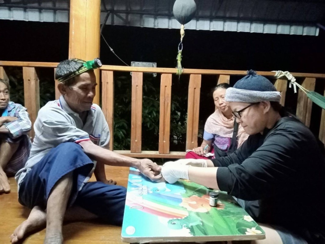 14-18 ตค. 67 อาสาสมัครสาธารณสุขหมู่ที่ 3 บ้านป่าไร่เหนือ รณรงค์คัดกรองกลุ่มเสี่ยงโรคความดันโลหิตสูงและโรคเบาหวาน ในประชากรอายุ 35 ปีขึ้นไป